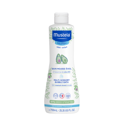 Mustela Espuma de Baño Multisensorial 750ml Mustela Espuma de Baño Multisensorial 750ml