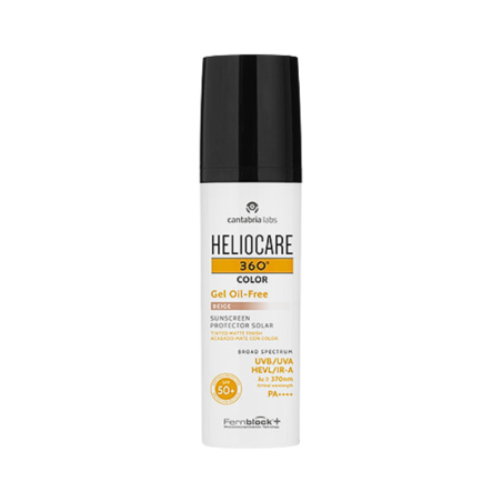 Heliocare 360º Gel Oil Free SPF50+ Couleur Beige 50ml