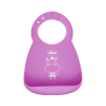 Chicco Babero Silicona 6m+ Rosa