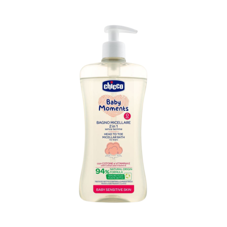 Chicco Baby Moments Gel Douche Micellaire 500 ml