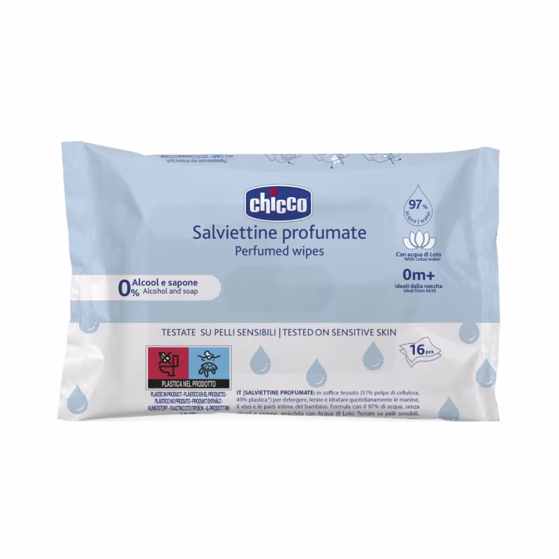 Chicco Scented Wipes 16 units