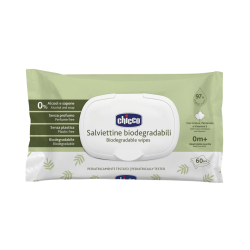 Chicco Lingettes biodégradables 60 unités