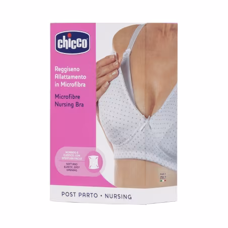 Sujetador Lactancia Microfibra Blanco Chicco 40C