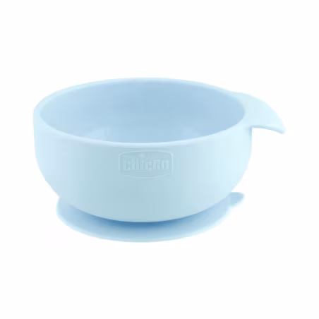 Chicco Cuenco de Silicona Take Eat Easy 6m+ Azul