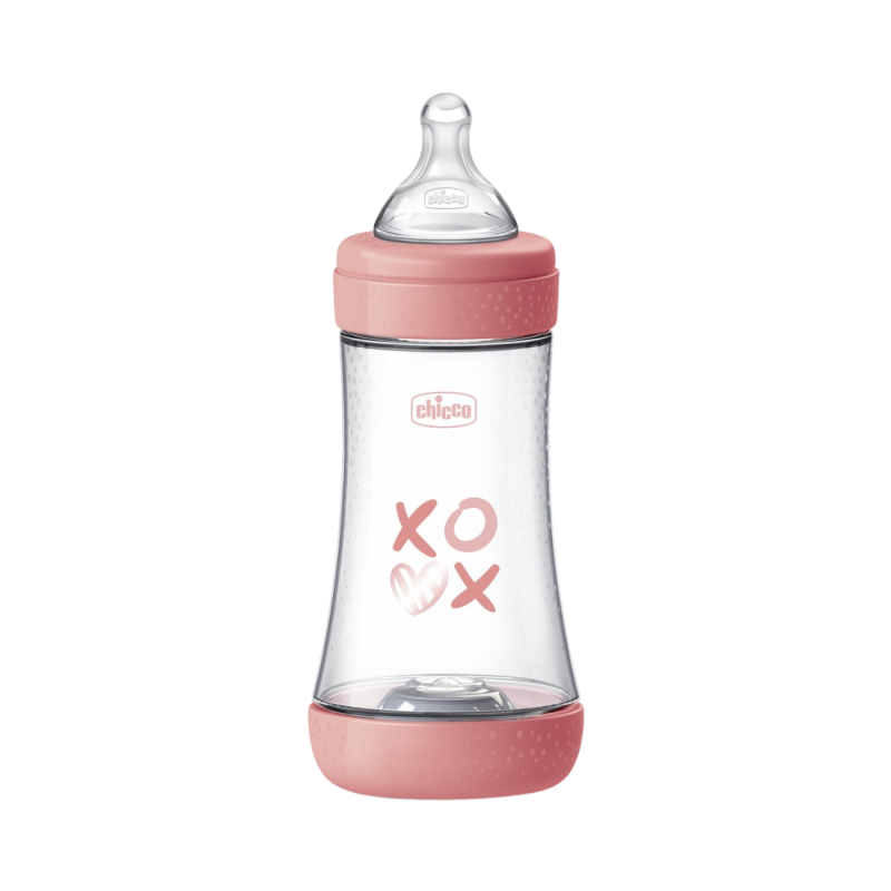 Chicco Perfect5 Bidón Flujo Medio 240ml Rosa