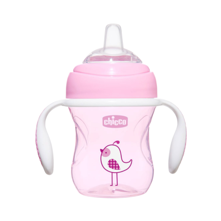 Chicco Transition Cup 4m+ Rose 200ml