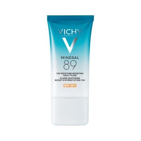 Vichy Minéral 89 Fluide Boost D'Hydratation Visage 72H SPF50+ 50ml