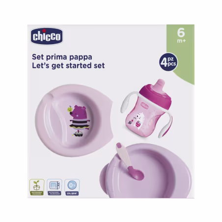 Chicco Porridge Set 6m+ Pink