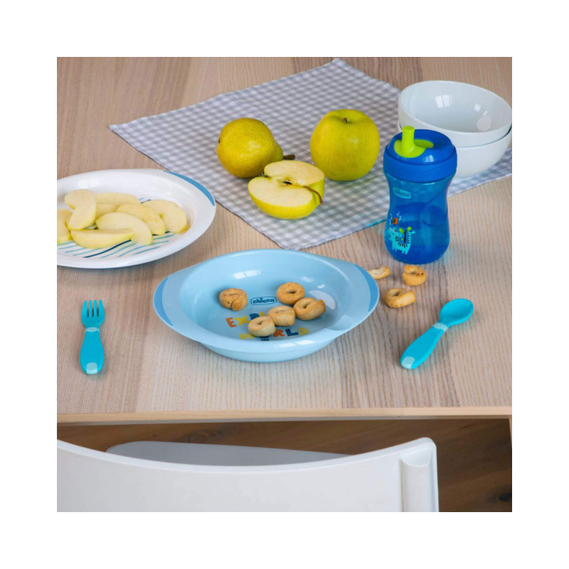 Chicco Dining Set 12m+ Blue