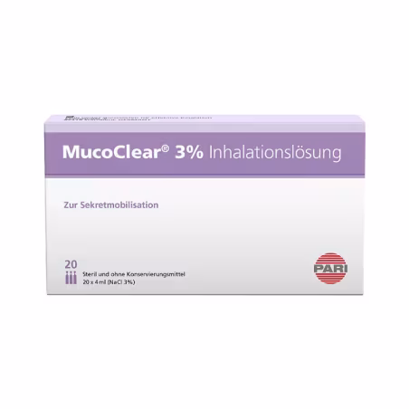 Mucoclear 3% 20 ampoules