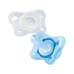 Chicco Physio Forma Mini Soft Pacifier 0-2m 2 units Blue