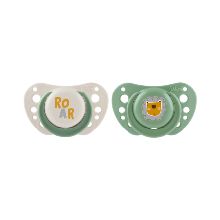 Chicco Physio Forma Air Sucette 2-6m 2 unités Vert