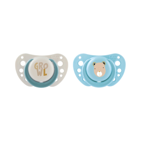 Chicco Physio Forma Air Sucette 2-6m 2 unités Bleu
