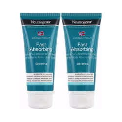 Neutrogena Fast Absorbing Crema Pies 2x100ml