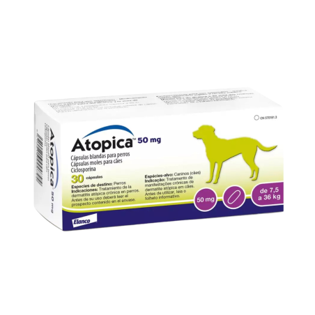 Atopica 50mg 30 capsules