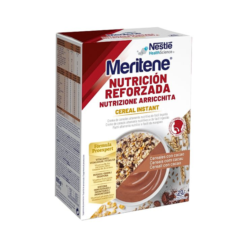 Meritene Cereal Instant Cereals Cocoa 2x300g