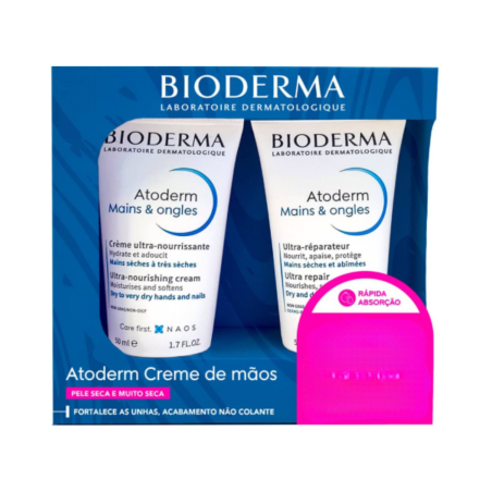 Bioderma Atoderm Hand and Nail Cream 2x50ml