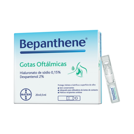 Bepanthene Gotas Oftálmicas 20x0,5ml Bepanthene Gotas Oftálmicas 20x0,5ml