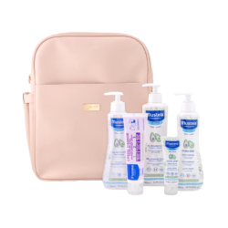 Mustela Mochila Maternidade Rosa