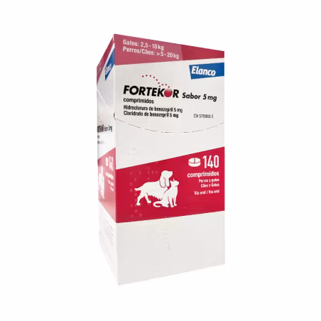Fortekor Flavor 5mg 140 tablets