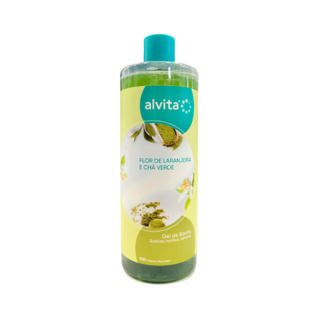 Alvita Gel de Ducha Flor de Naranjo y Té Verde 750ml Alvita Gel de Ducha Flor de Naranjo y Té Verde 750ml