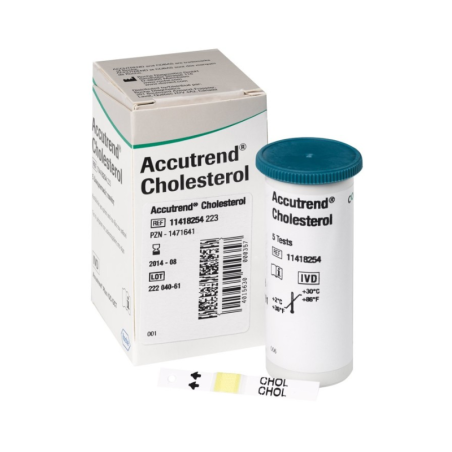Accutrend Tiras Reactivas de Colesterol 5 unidades