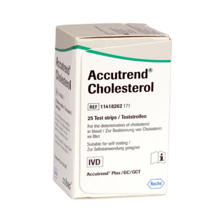 Accutrend Tiras Reactivas Colesterol 25 unidades Accutrend Tiras Reactivas Colesterol 25 unidades