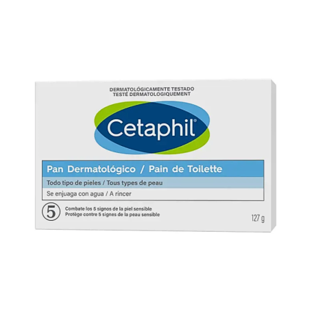 Cetaphil Jabón Dermatológico 127g Cetaphil Jabón Dermatológico 127g