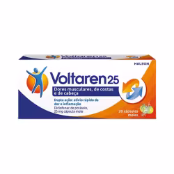 Voltaren 25mg 20 gélules molles