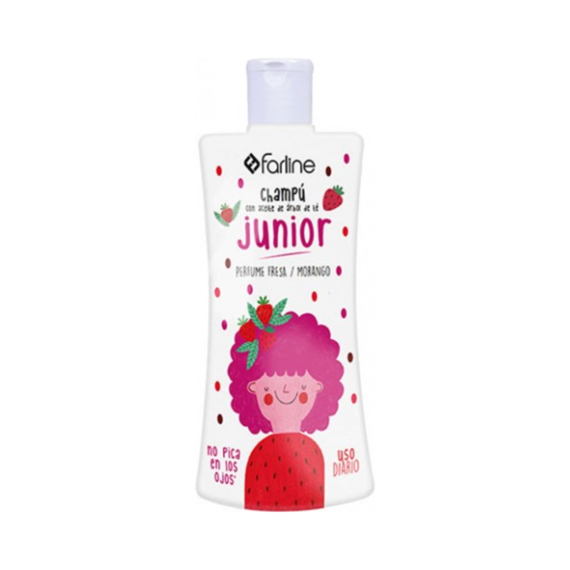 Farline Champú Aceite de Árbol de Té Fresa 250ml