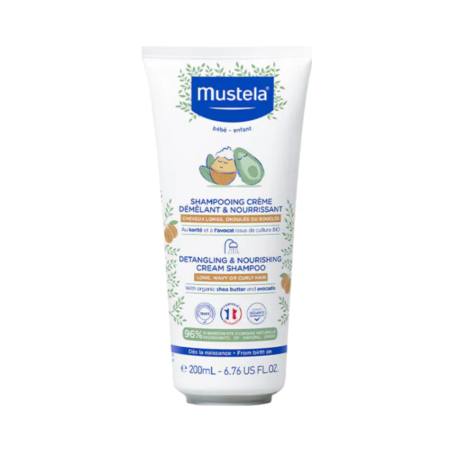 Mustela Champú Crema Desenredante Nutritiva 200ml