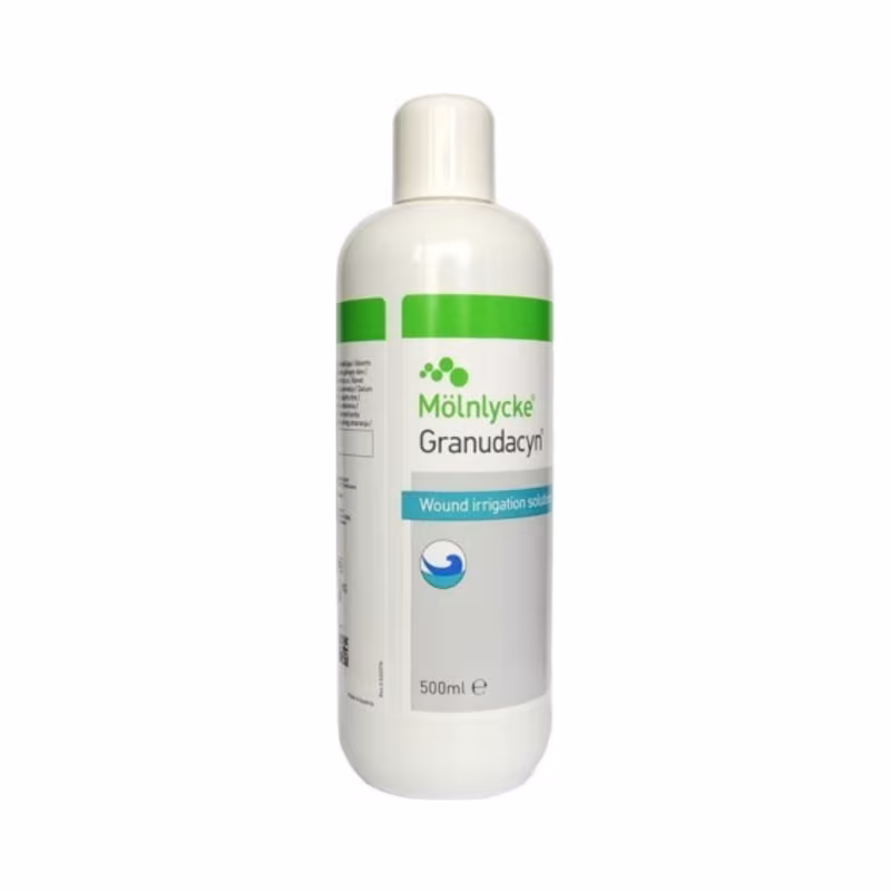Granudacyn Solução Irrigação Feridas 500ml