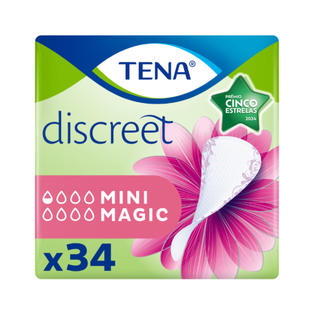 Tena Discreet Mini Magic 34 unidades