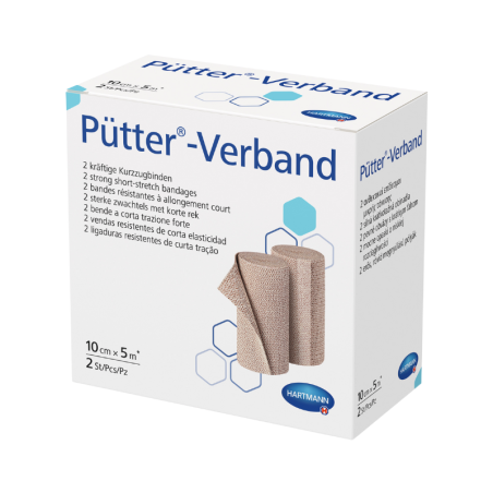 Hartmann Putter-Verband Extra Strong Compression Ligature 10cmx5m 2 units