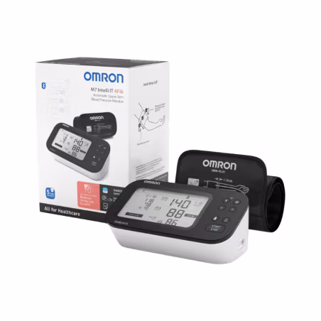 Omron Monitor de Presión Arterial Digital M7 Intelli IT AFib