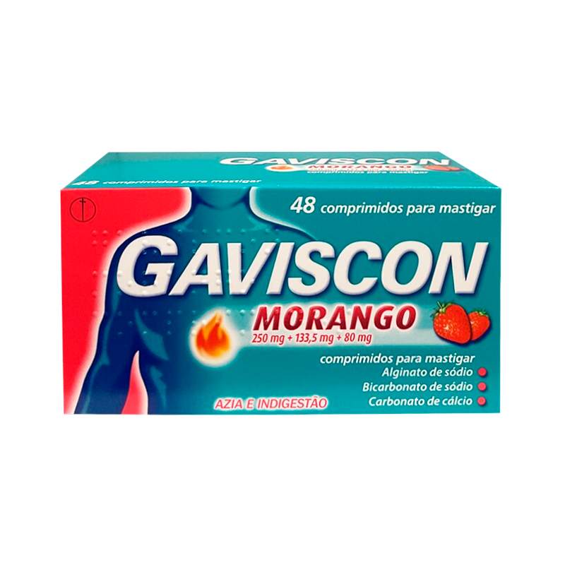 Gaviscon Strawberry 48 chewable tablets
