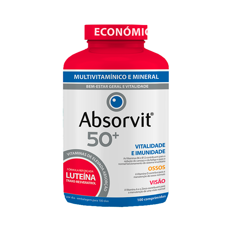 Absorvit 50+ 100 comprimidos