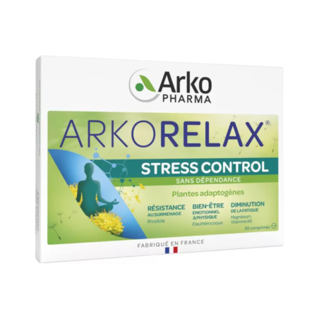 Arkorelax Control del Estrés 30 comprimidos Arkorelax Control del Estrés 30 comprimidos