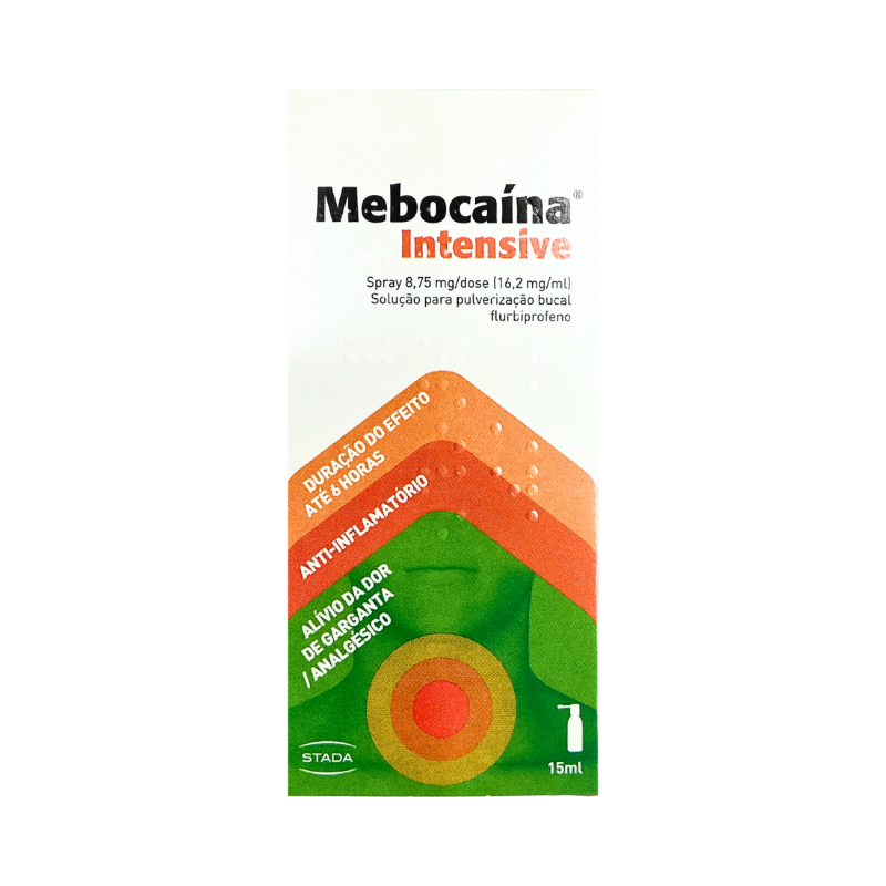 Mebocaína Spray Intensivo 8,75mg/dosis 15ml