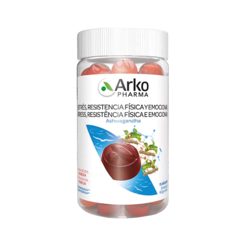 Arkogummies Stress Resistência Física e Emocional 60 gomas