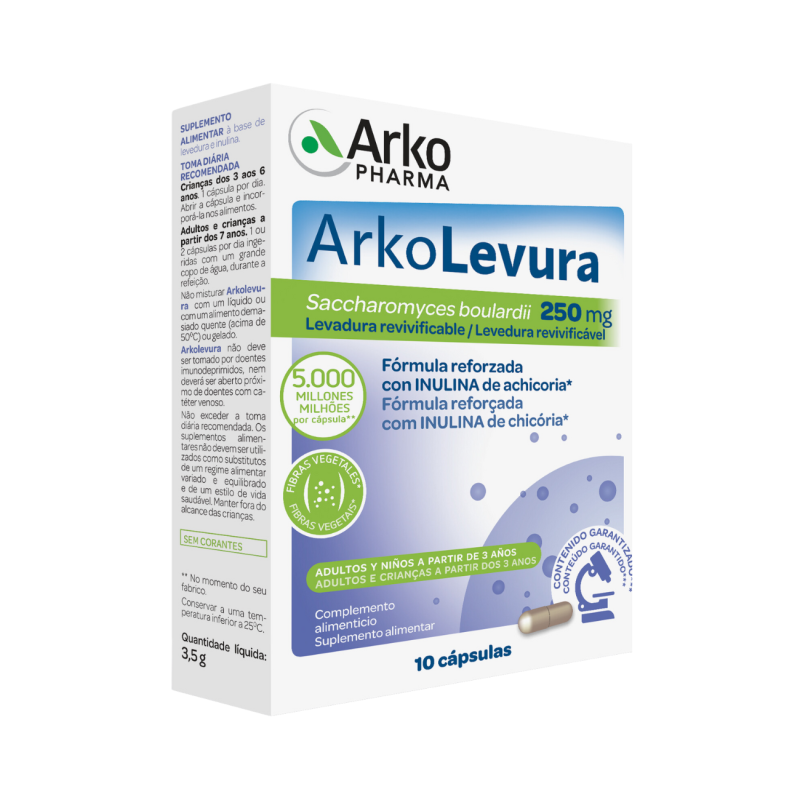 Arkolevura 250mg 10 gélules