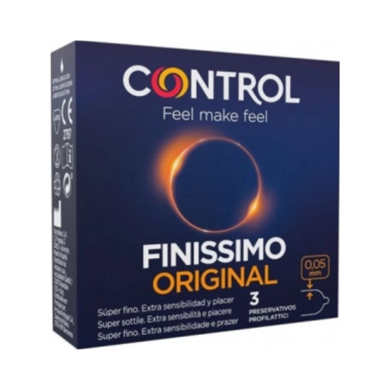 Control Finissimo Préservatifs 3 unités