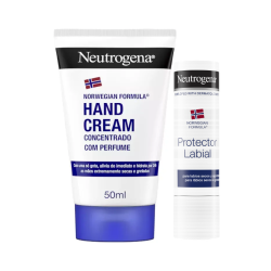 Neutrogena Crème Mains Concentrée + Stick Lèvres