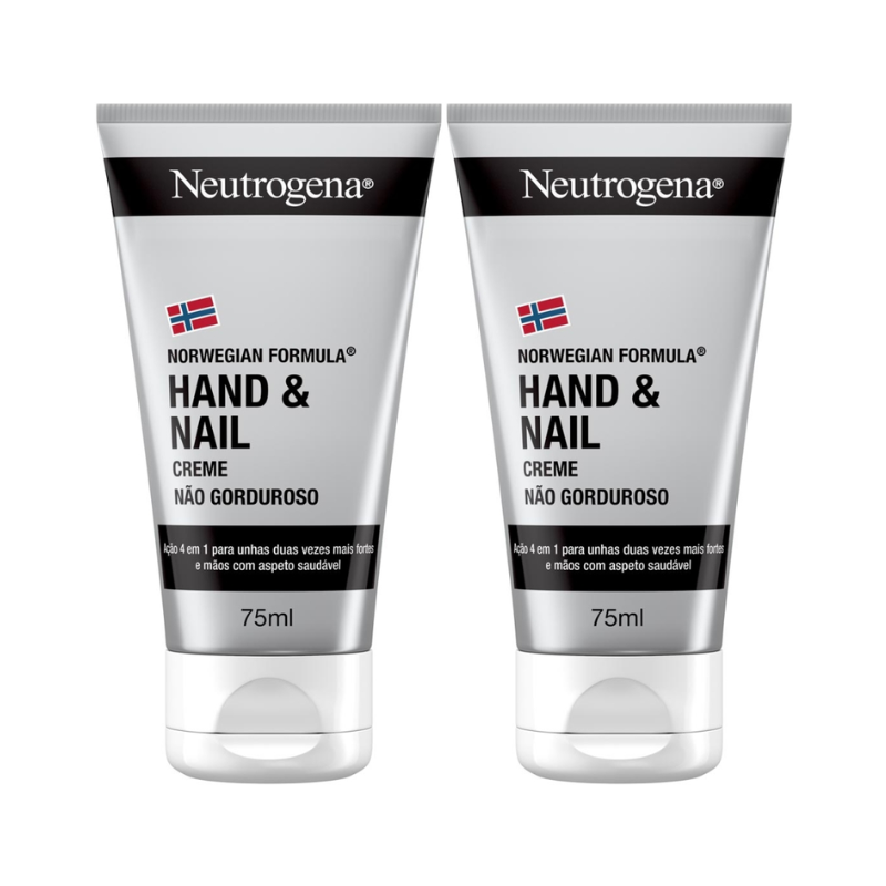 Neutrogena Crème Mains et Ongles 2x75ml