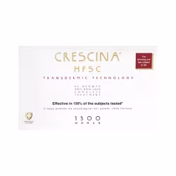 Crescina HFSC Transdermic Traitement Complet Femme 1300 10+10 ampoules