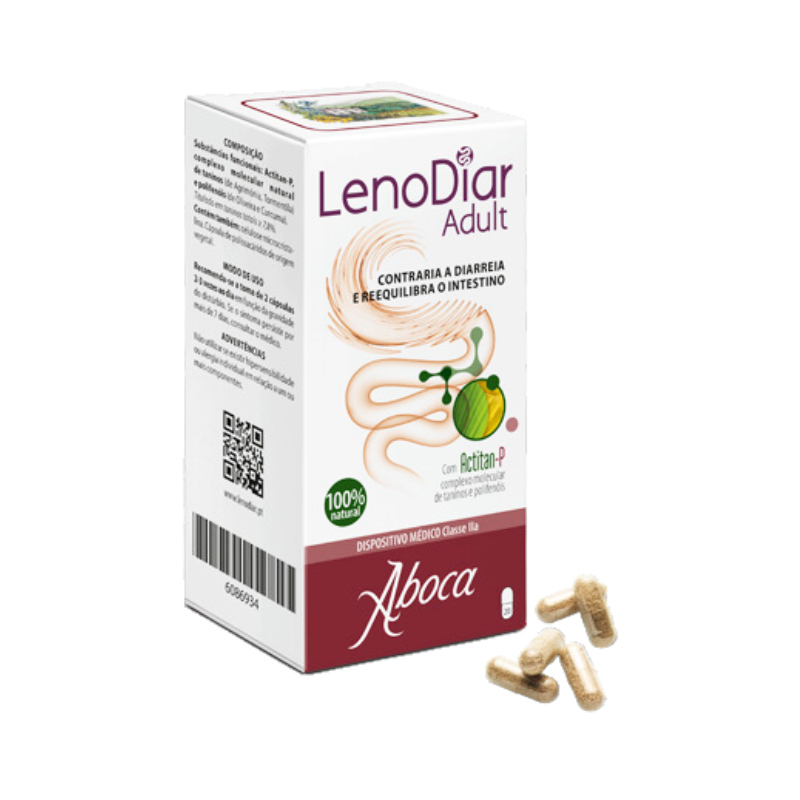 Lenodiar Adult 500mg 20 cápsulas