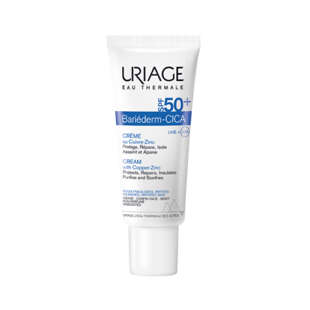 Uriage Bariéderm-CICA Cream SPF50+ 40ml Uriage Bariéderm-CICA Cream SPF50+ 40ml