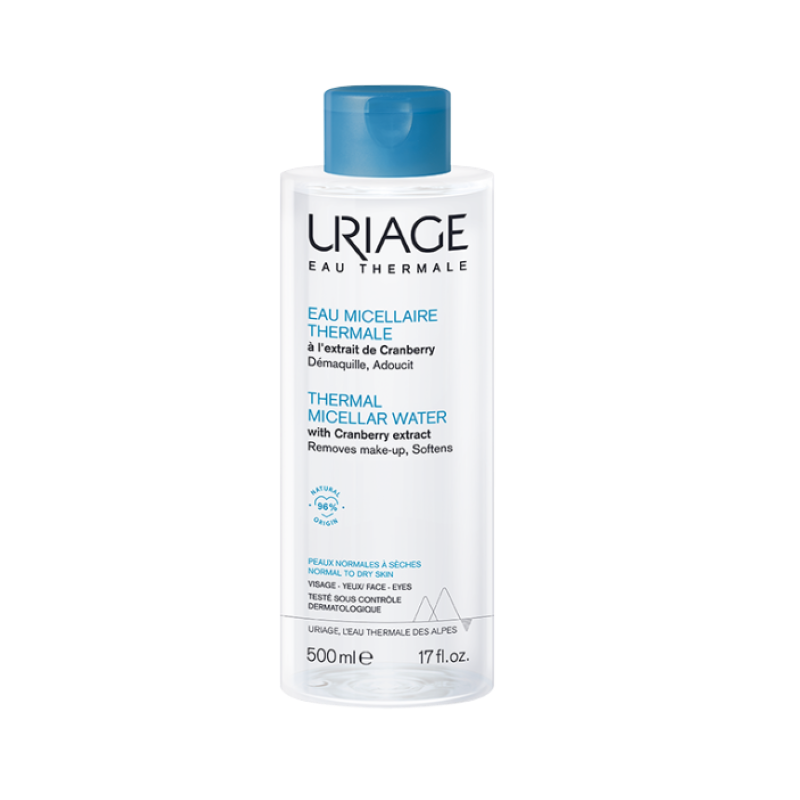 Uriage Eau Thermale Micellaire Peaux Normales à Sèches 500ml