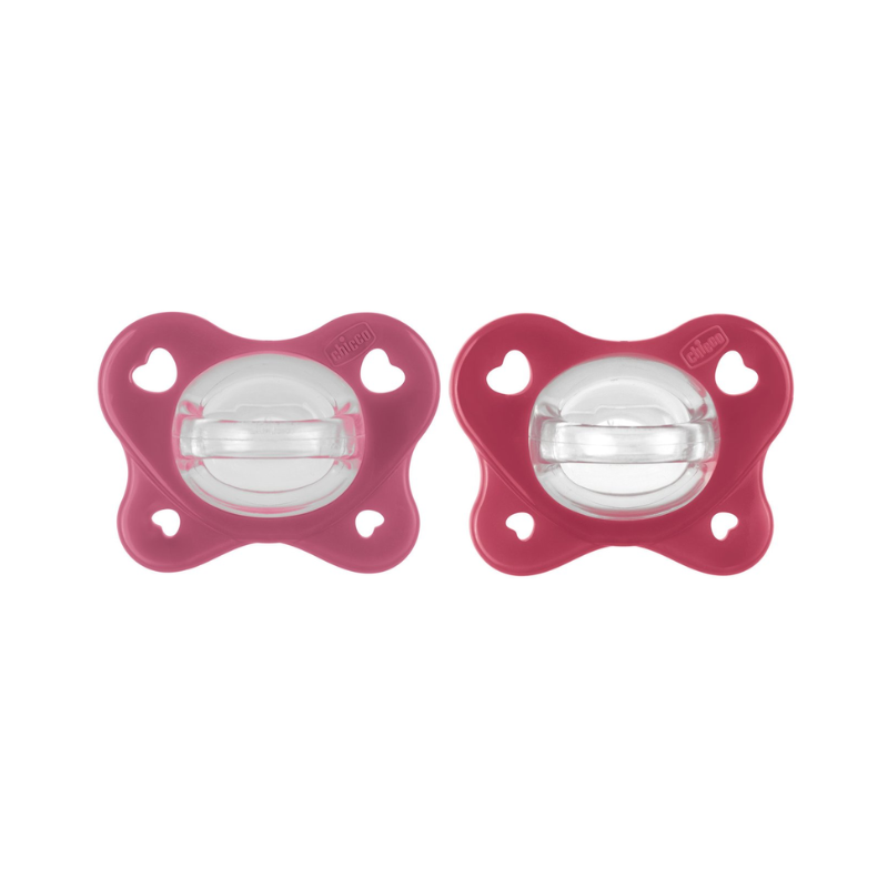 Chicco Physio Forma Dual Soft Sucette 16-36m 2 unités Rose