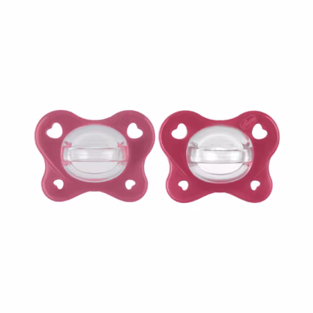 Chicco Physio Forma Dual Soft Pacifier 16-36m 2 units Pink